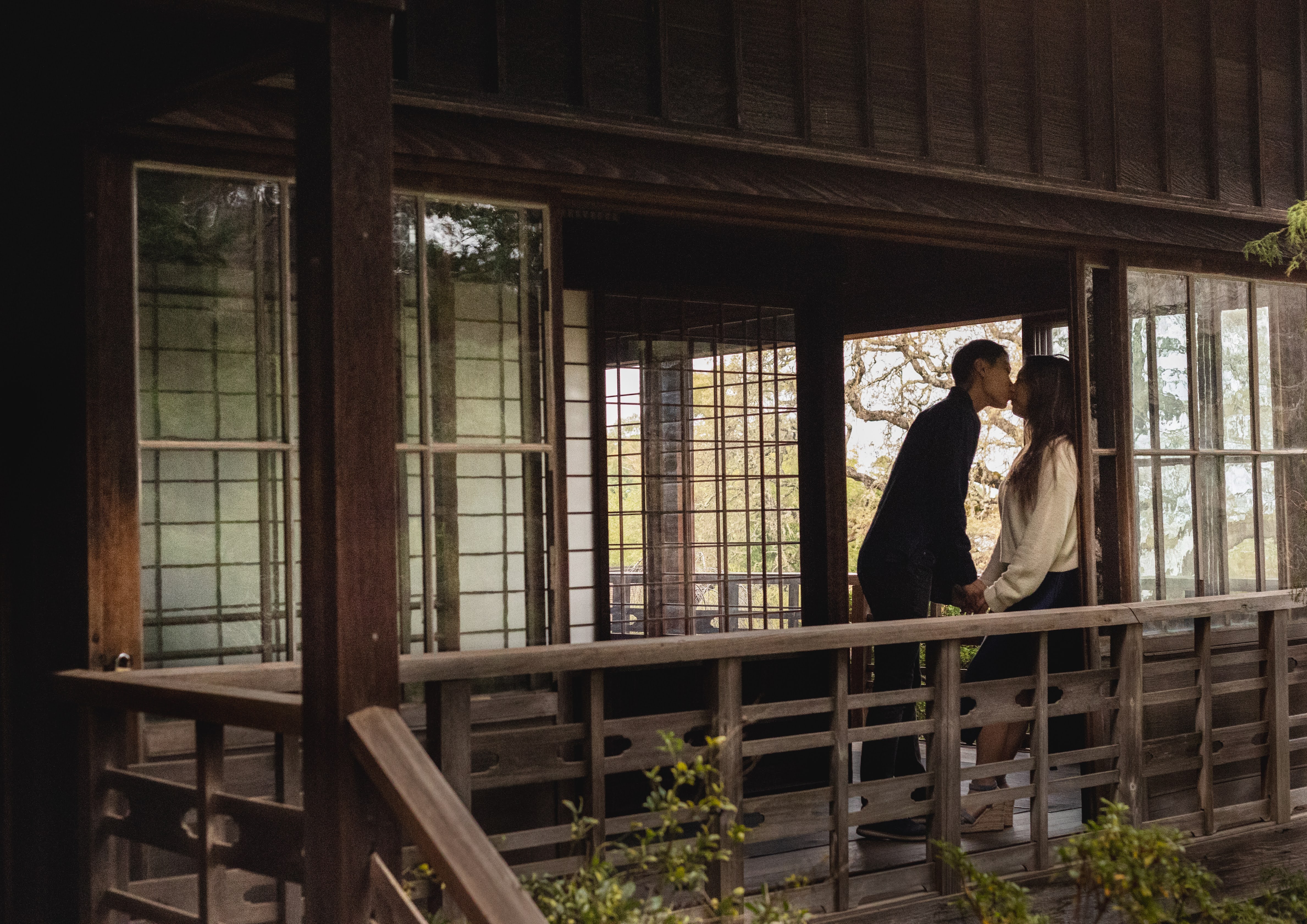 couples photoshoot hakone gardens saratoga santa clara